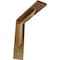 Ekena Millwork Stockport Steel Bracket, Hammered Gold 2"W x 8"D x 8"H BKTM02X08X08STHGO - alternate 1